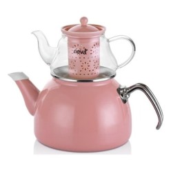 Neva N2445 Sweet Cam Demlık Seti Pembe