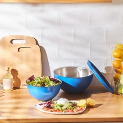 Emsan Flow Cup 2li Karıştırma Kabı Mavi 20-24 cm