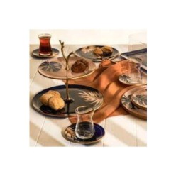 Emsan Asorti 6 Kişilik Çay Bardağı Seti