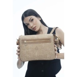 Benetton Bnt-1112 Kadın Çapraz Çanta - Ten