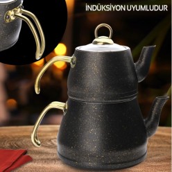 Fms Granit Gold Seri Orta Boy Çaydanlık