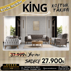 King Koltuk Takımı