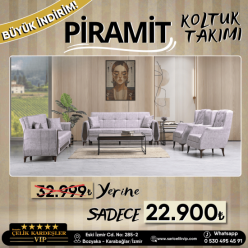 Piramit Koltuk Takımı