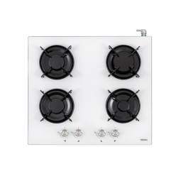 Regal SO 6041 BCY Beyaz Cam Set Üstü Ocak