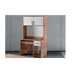 Hope Ceviz Beyaz Çalışma Masası