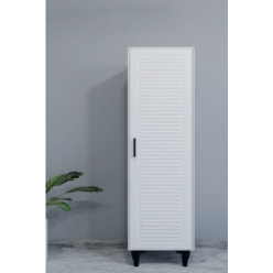 Armoni Tek Kapılı Beyaz Dolap