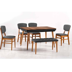 Ross Still Ceviz Masa Takımı