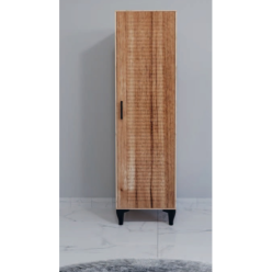 Armoni Tek Kapılı Ceviz Dolap