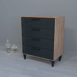 Armoni Ceviz Antrasit Şifonyer