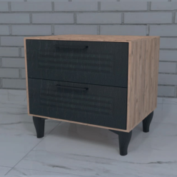  Armoni Ceviz Antrasit Komodin