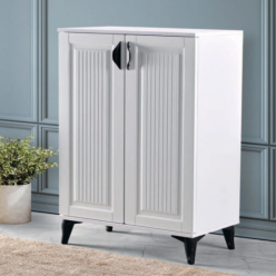 Derya Vakum Beyaz 2'Li Ayakkabılık