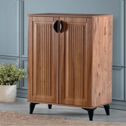 Derya Vakum Ceviz 2'Li Ayakkabılık