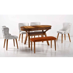 Arigon Ceviz Masa Takımı