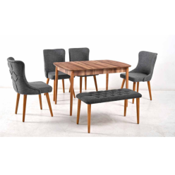 Kelebek Ceviz Masa Takımı