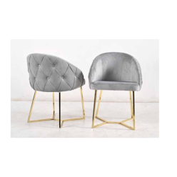 Diva Yıldız Altın Ayaklı Sandalye