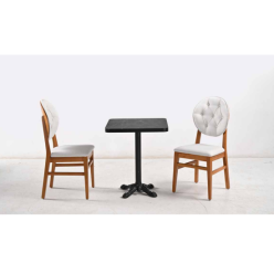 Elips Cafe&Restaurant Siyah Masa Takımı