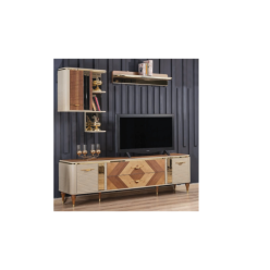 1030 Krem Gold Baklava TV Ünitesi