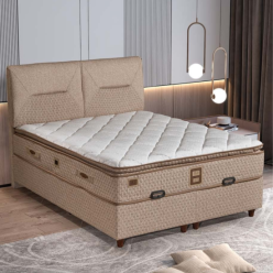 Firuze Yatak+Baza+Başlık (140 x 190) 