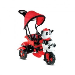 Little Panda 127 Üç Tekerlekli Bisiklet Kırmızı-Siyah