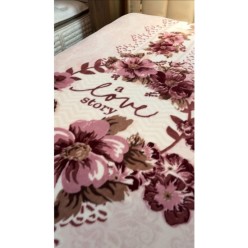 Padişah Tek Kişilik Battaniye Vizon 155x215