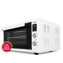 Simfer 4558 Dijital 45 lt Beyaz Midi Fırın