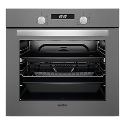 Simfer 7335 Gri Cam Ankastre Fırın