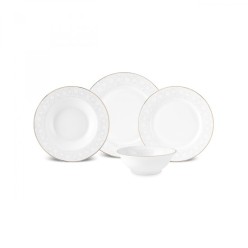 Karaca Nola Porselen 24 Parça 6 Kişilik Yemek Takımı