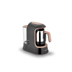 Korkmaz A862-02 Kahvekolik Aqua Rose Gold/Siyah Otomatik Türk Kahve Makinesi