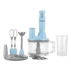 Schafer Elektro Chef Mega 15 Parça Turkuaz 1100 W Blender Set