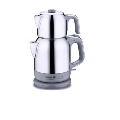 Korkmaz A331-10 Çaytema Inox Krom 1600 W Çay Makinesi
