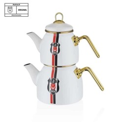 Neva N3435 Beşiktaş Çizgili Lisanslı Çaydanlık