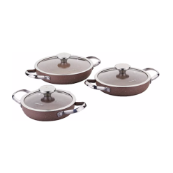 KORKMAZ A2898 BROWNI 6P OMLET SET