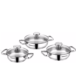 KORKMAZ A1966 AQUA 6P OMLET SET