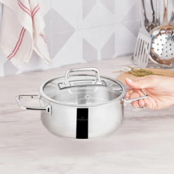 KARACA GALAXY CELIK TENCERE 18CM