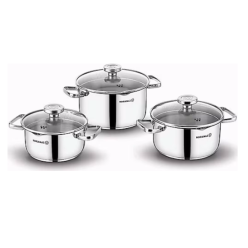 KORKMAZ A1967 AQUA JR.6P TENCERE SETI