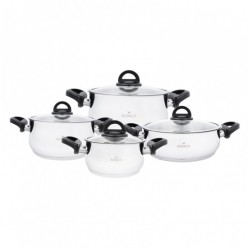 KARACA FLORYA CELIK TENCERE SET 8P SYH A