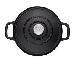 KORKMAZ A2849 CASTA DOKUM KISA TENCERE - SİYAH