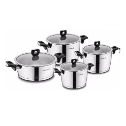 KORKMAZ A2988 NORA 8P TENCERE SETI