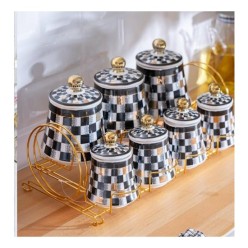 ACAR KAI-21-0186/4 MASTER MAGIZ 7LI STANDLI PORSELEN BAHARAT TAKIMI