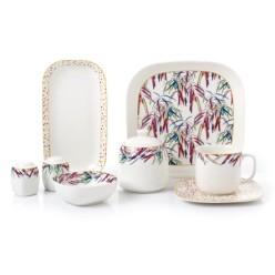 Korkmaz A8630 Kappa Collection 28 Parça Kahvaltı Takımı