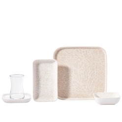 KORKMAZ A8854 PLAZ COLL.25P KAHV.TKM