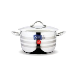 FMS Lüx 34 cm Derin Çelik Tencere