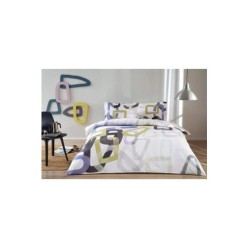 Taç Ranforce Tek Kişilik Nevresim Takımı Feur Lila