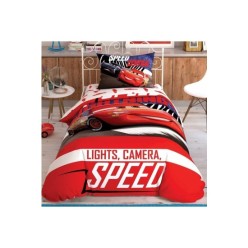 Taç Disney Cars Spectator Pamuk Lisanslı Nevresim Takımı