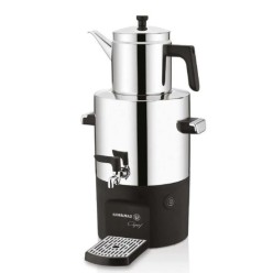 Korkmaz A841-01 Çayşef Inox Parlak 2000 W Çelik Semaver