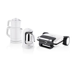 Korkmaz A1856 Vanilya 7 Parça Elektro Set Çeyiz Paketi