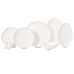 Korkmaz Diana Collection 60 Parça Gold Yemek Takımı A8173