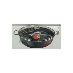 FMS G2007 Endüstriyel No:36 Basık Granit Tencere