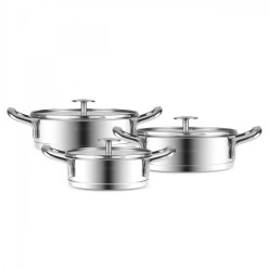 Karaca Vapor New 6 Parça Sahan Çelik Tencere Seti