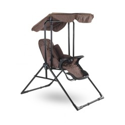 Babyhope 804 Lüks Yatarlı Salıncak Kahve